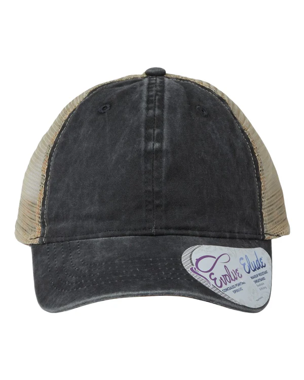 Infinity Her - Women's Washed Mesh-Back Cap - Image 4