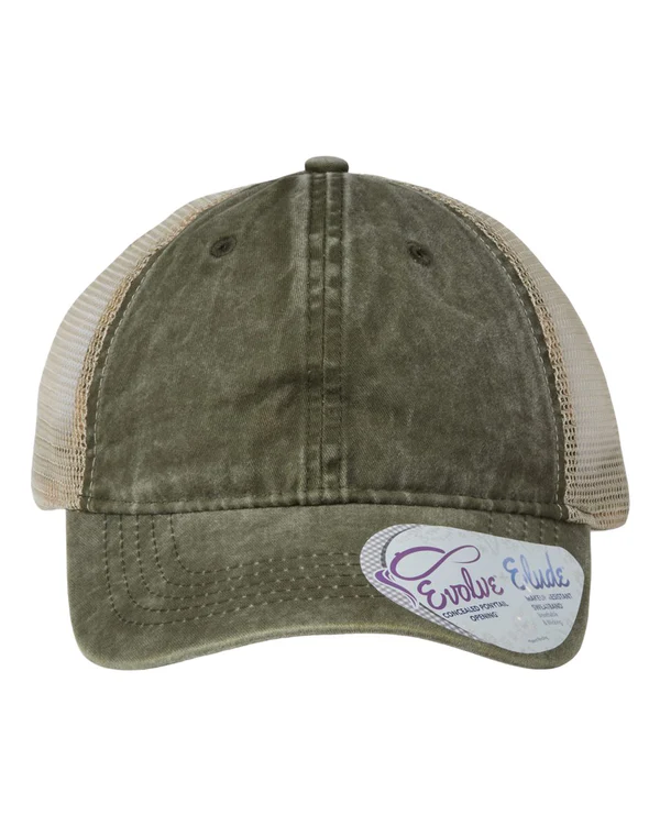 Infinity Her - Women's Washed Mesh-Back Cap - Image 5