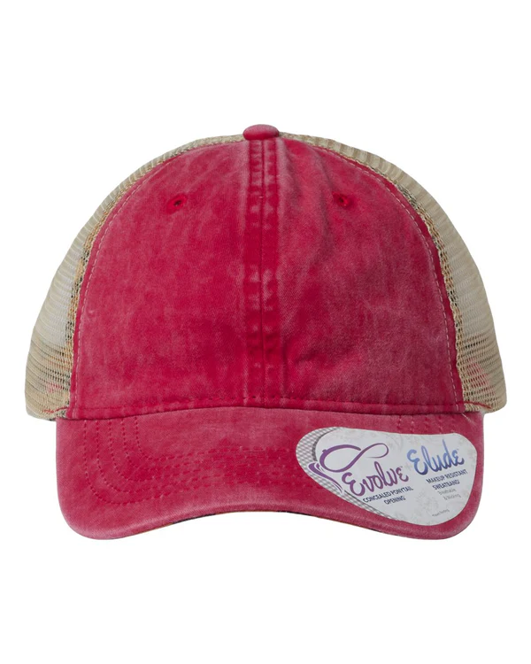 Infinity Her - Women's Washed Mesh-Back Cap - Image 6